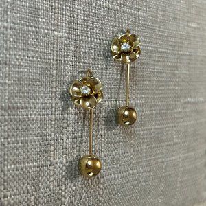 Kate Spade flower drop earrings